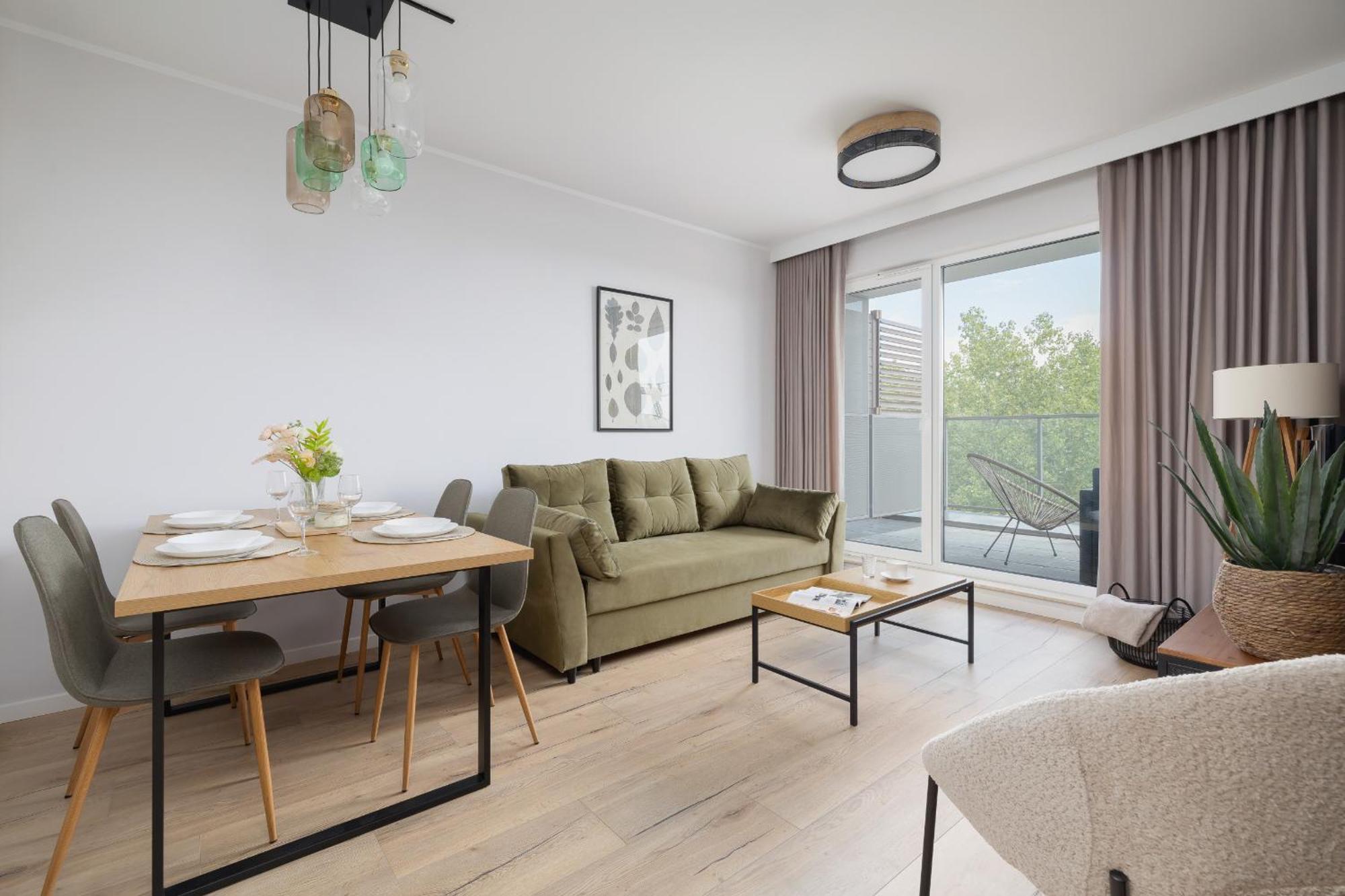 Stylowy Apartament Z Dwiema Sypialniami Balkonem I Parkingiem By Noclegi Renters Katowice Eksteriør billede