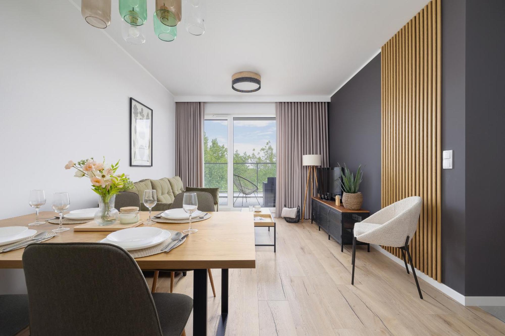 Stylowy Apartament Z Dwiema Sypialniami Balkonem I Parkingiem By Noclegi Renters Katowice Eksteriør billede